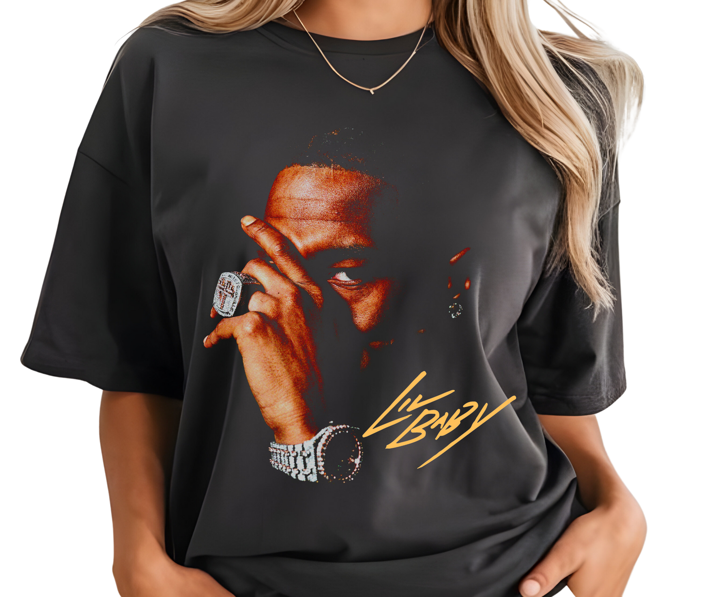 Lil Baby Graphic T-Shirt – My Turn Rap Tee – Vintage Hip Hop Streetwear for Music Fans and Collectors