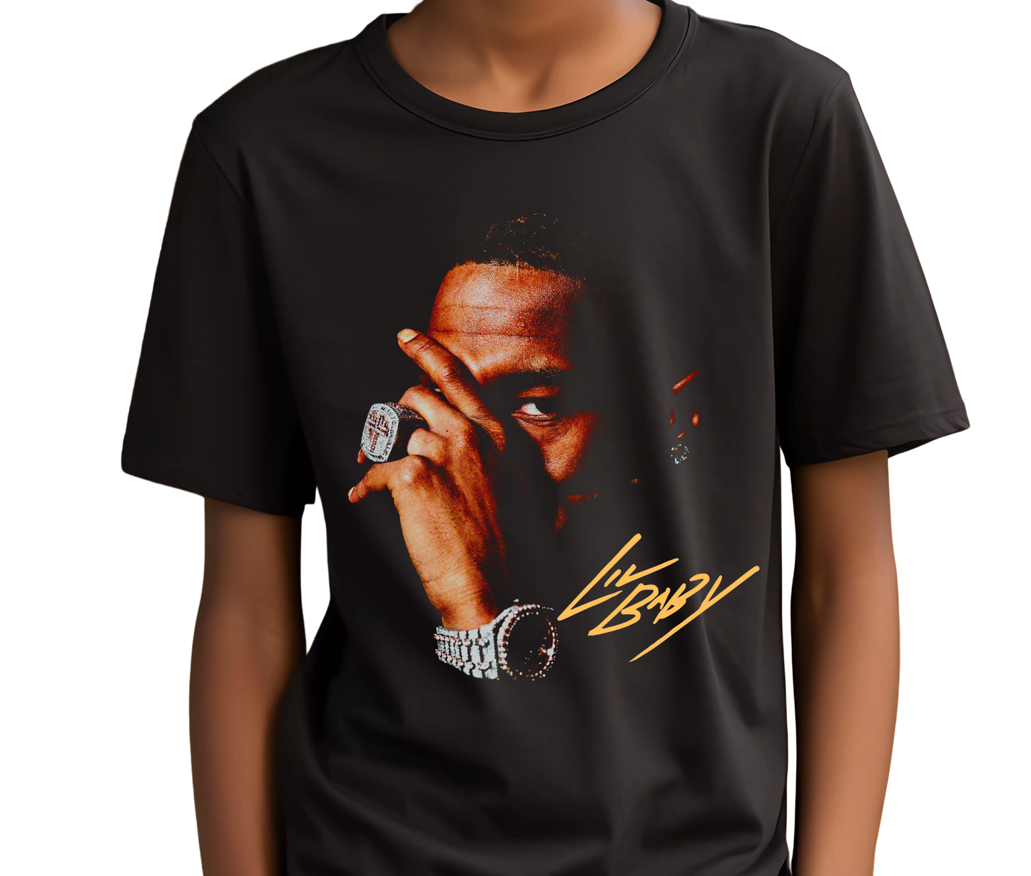 Lil Baby Graphic T-Shirt – My Turn Rap Tee – Vintage Hip Hop Streetwear for Music Fans and Collectors