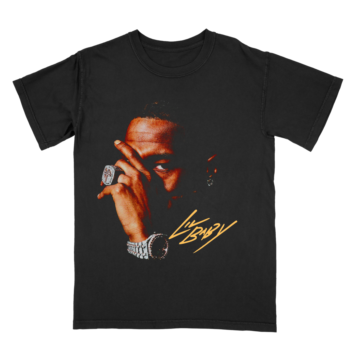 Lil Baby Graphic T-Shirt – My Turn Rap Tee – Vintage Hip Hop Streetwear for Music Fans and Collectors