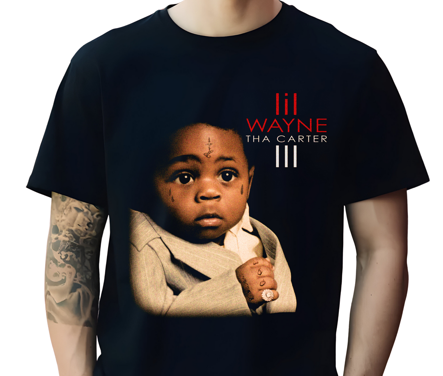 Lil Wayne Tha Carter III Graphic Tee – Rare Vintage Hip Hop Rap Shirt, Retro Streetwear T-Shirt