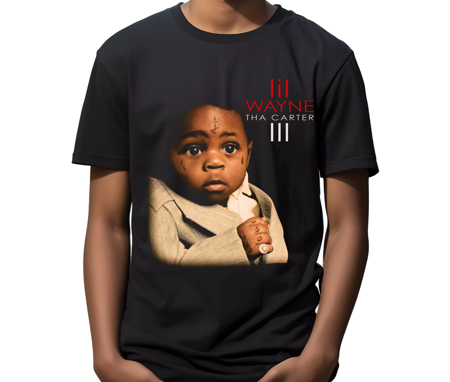 Lil Wayne Tha Carter III Graphic Tee – Rare Vintage Hip Hop Rap Shirt, Retro Streetwear T-Shirt