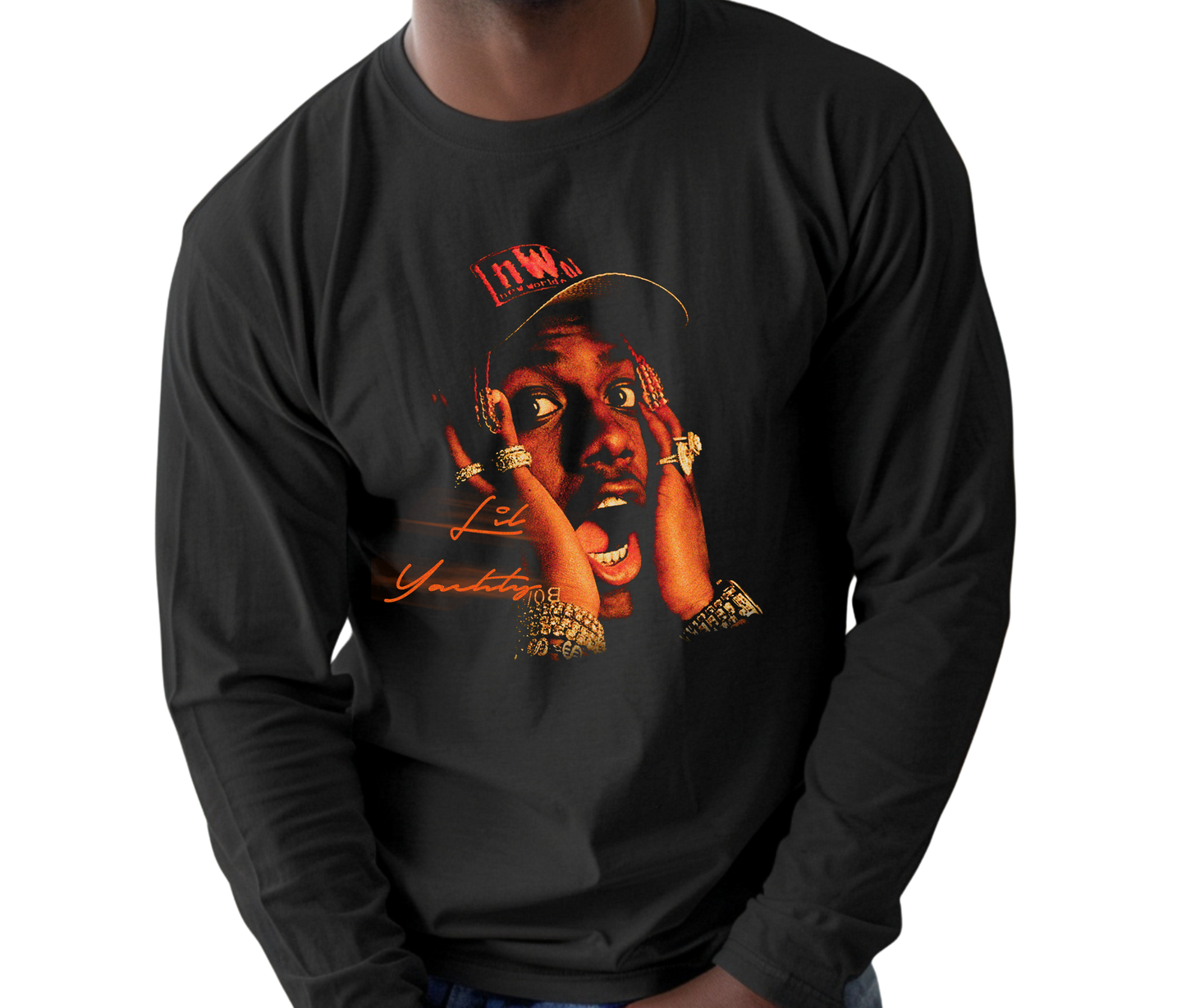 Lil Yachty Lil Boat Vintage Rap Long Sleeve T-Shirt – Retro Streetwear Shirt, Hip-Hop Fan Tee