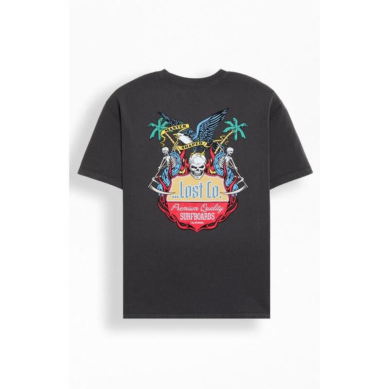LOST Men's Clubhouse Boxy T-Shirt - Multicolor Hoodie, Sweatshirt | HypeCrazeTee.com