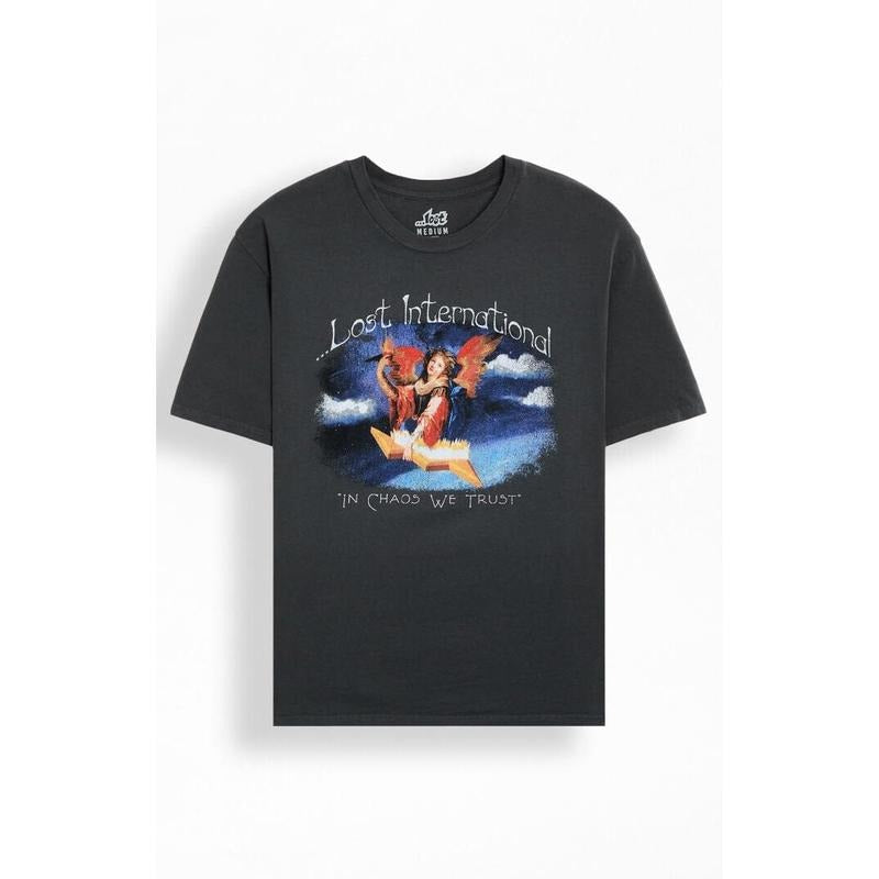 LOST Men's Vintage Celestial Boxy T-Shirt - Multicolor Hoodie, Sweatshirt | HypeCrazeTee.com