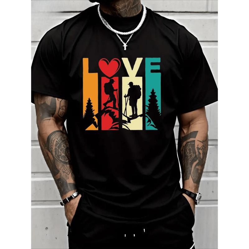 LOVE Backpacker Backpack T-Shirt Cotton T Shirt Made in USA Hoodie, Sweatshirt | HypeCrazeTee.com