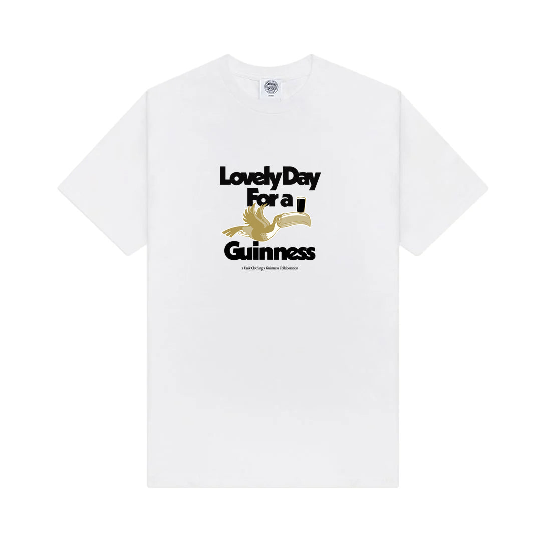 Guinness x UN:IK 'Lovely Day' Tee - White