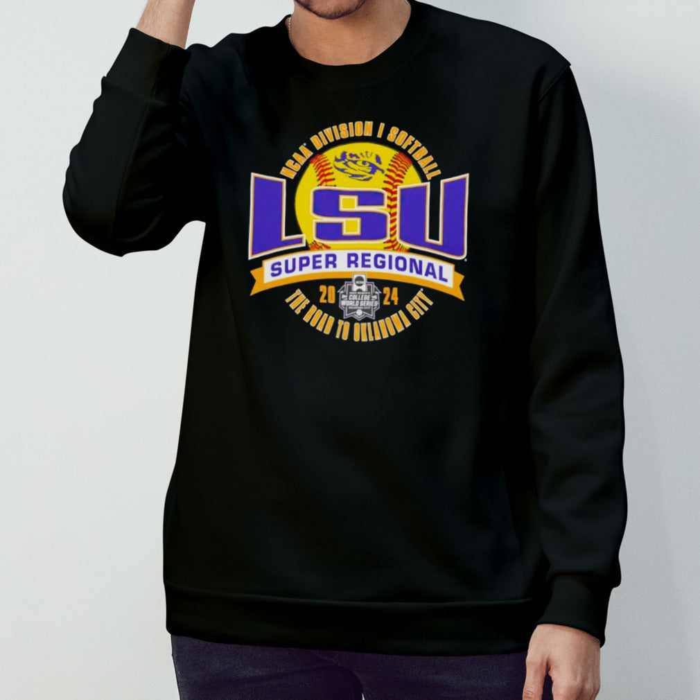LSU Tigers 2024 NCAA Division I Softball Super Regional shirt