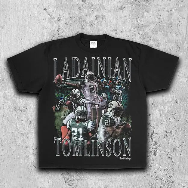 LaDainian Tomlinson Tee | Vintage Tee | Men's Graphic T-Shirt | Gift For Fan Hoodie, Sweatshirt | HypeCrazeTee.com