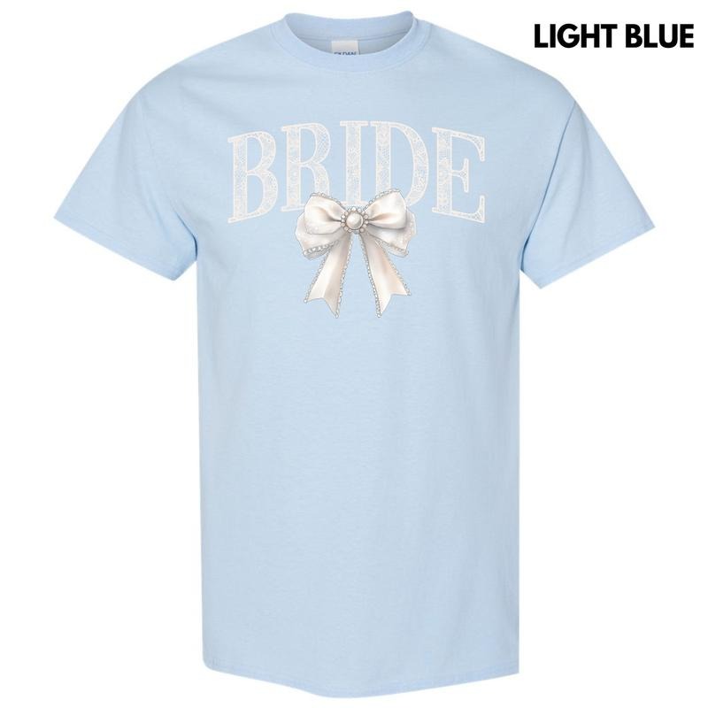 Lace Bride Bow Gildan Short Sleeve T-Shirt 'NLB' Hoodie, Sweatshirt | HypeCrazeTee.com