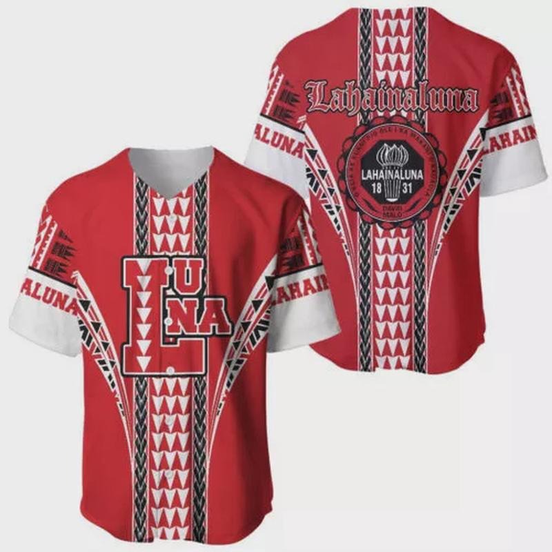 Lahainaluna Polynesian 3D Baseball Jersey Shirt Halloween Gift Hoodie, Sweatshirt | HypeCrazeTee.com