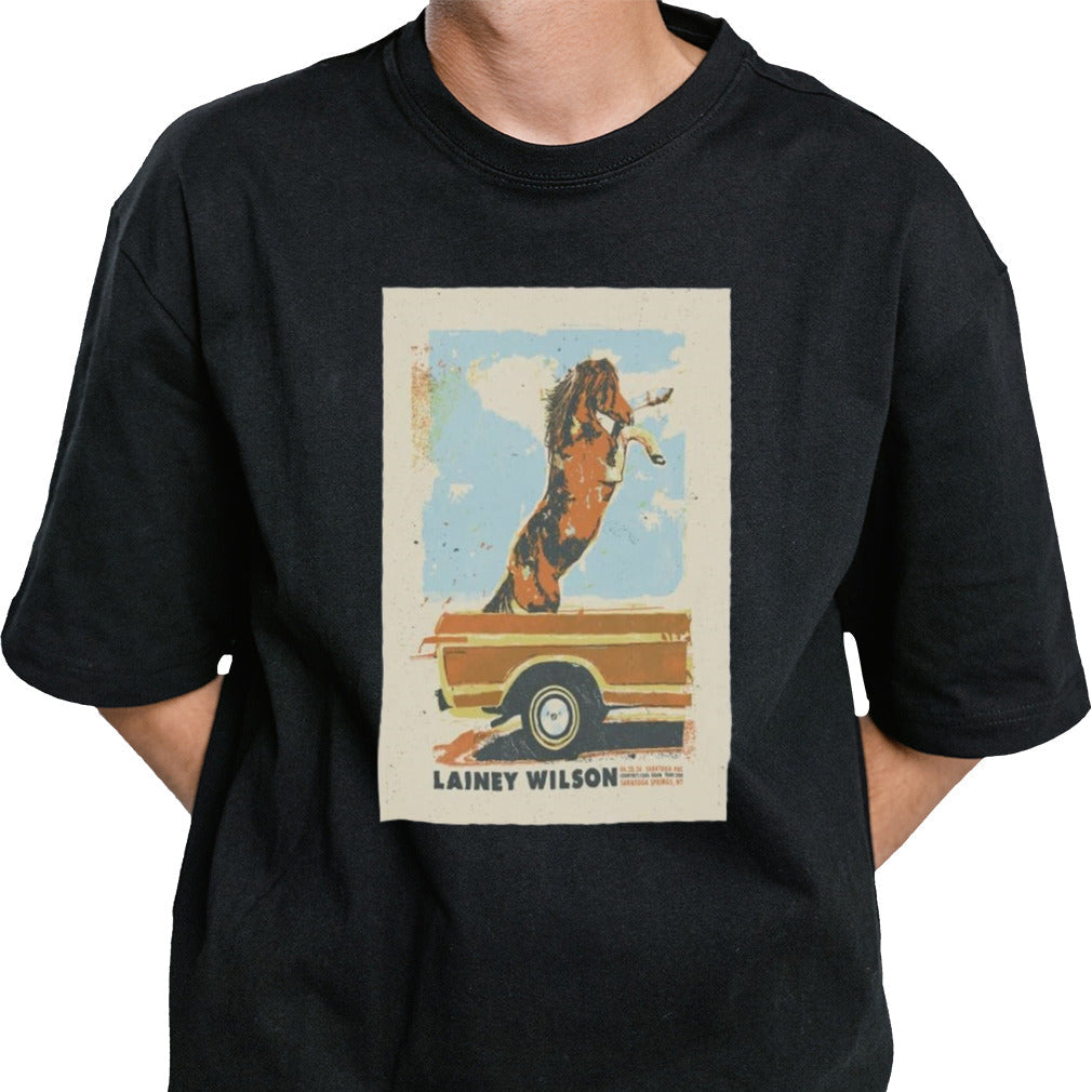 Lainey Wilson Tour In Saratoga Springs NY On Jun 20 2024 Poster Shirt