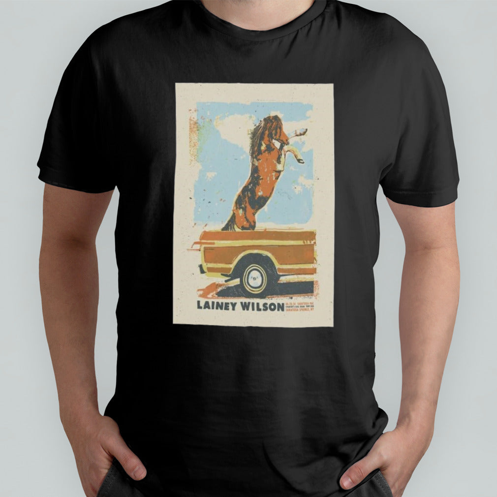 Lainey Wilson Tour In Saratoga Springs NY On Jun 20 2024 Poster Shirt