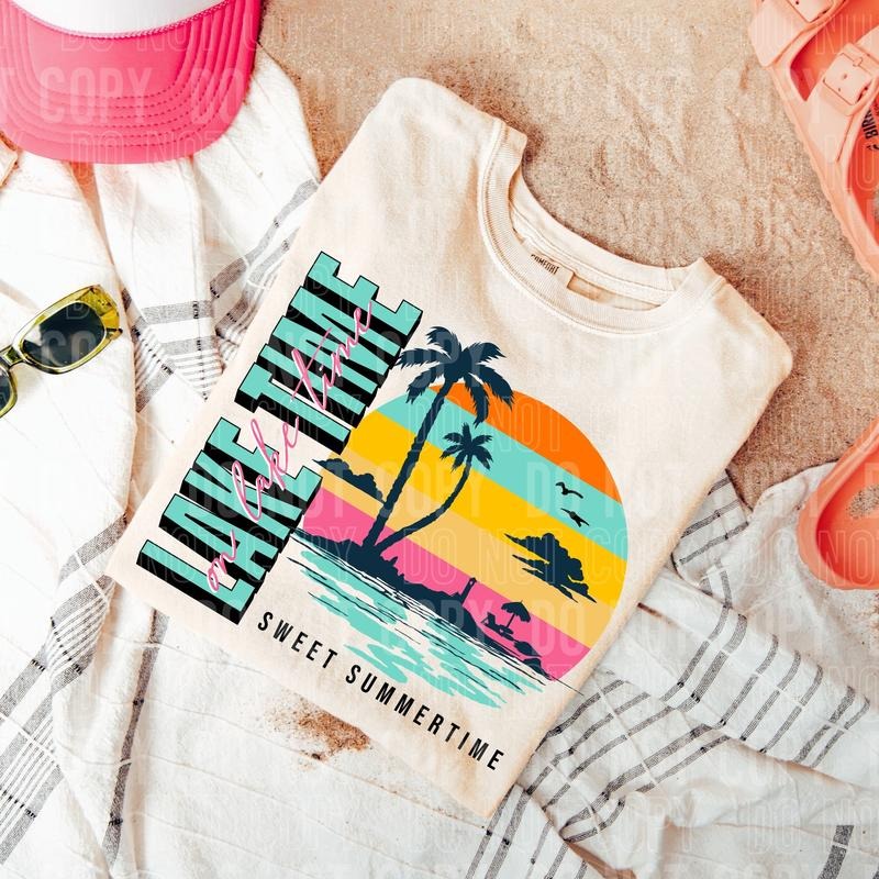 Lake Time DTF Transfers - THIS IS NOT A SHIRT Hoodie, Sweatshirt | HypeCrazeTee.com