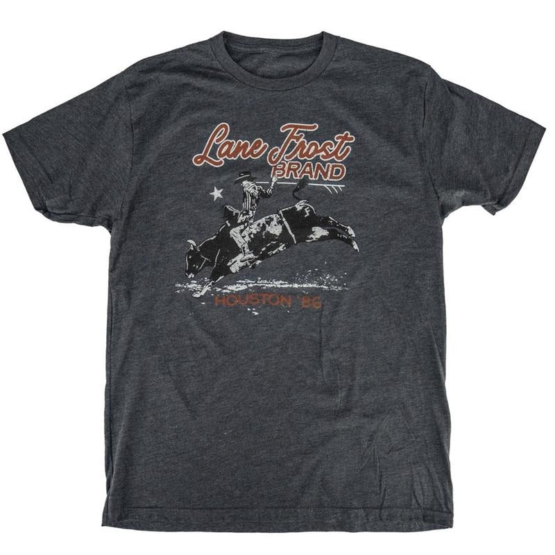 Lane Frost Houston T Shirt, Vintage Rodeo Graphic Tee, Western Cowboy Classic Outfit R07DM Hoodie, Sweatshirt