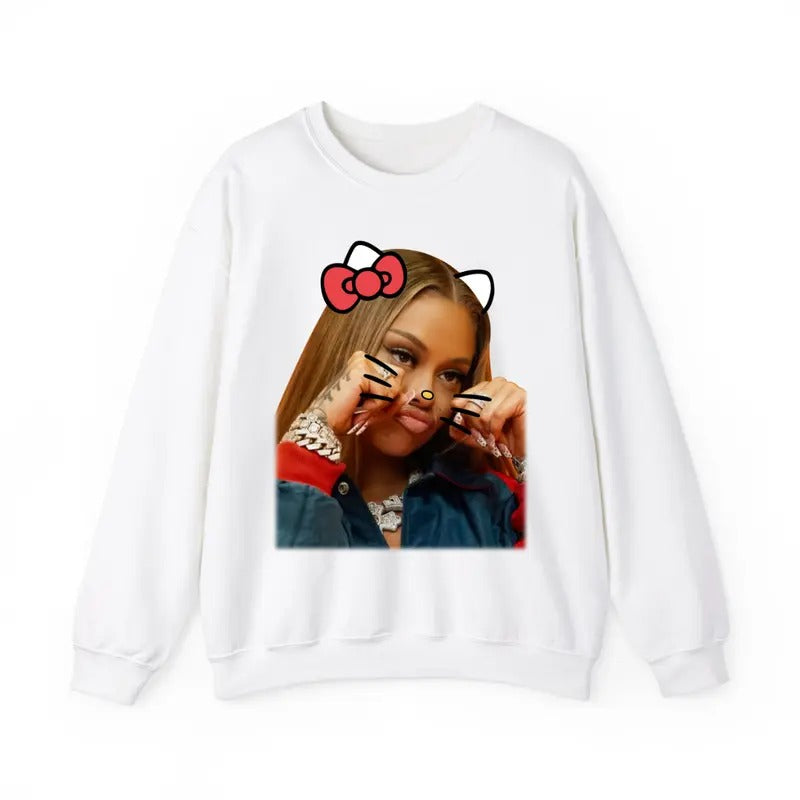 Lattooo Kitty Cute SWEATSHIRT Rap Concert Hip Hop Shirt, Gift For Fans Hoodie | HypeCrazeTee.com