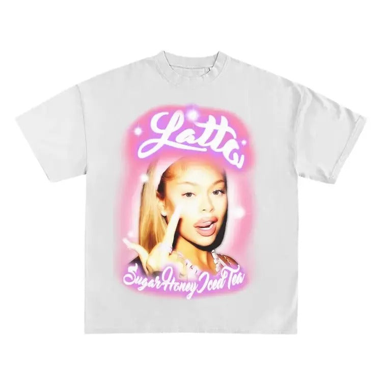 Lattooo t shirt hip hop tee rapper t shirt concert tee Hoodie, Sweatshirt | HypeCrazeTee.com