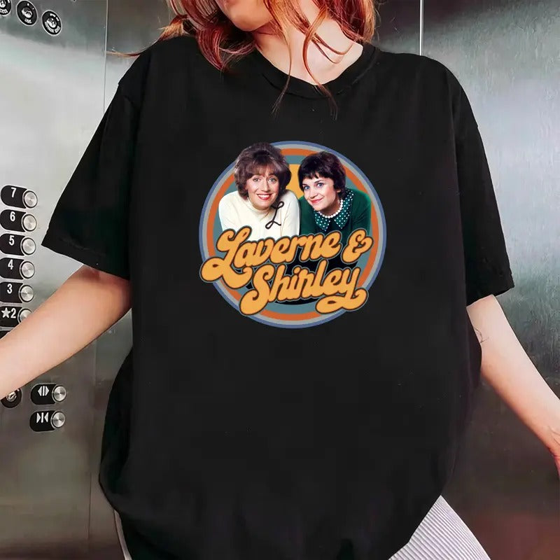 Laverne Shirley X Retro T-Shirt, Generation X Shirt, Retro Gen X Graphic Shirt, Generation X Shirt Cotton Top Cotton Top...
