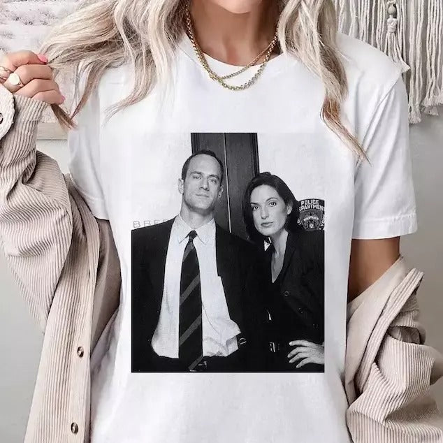 Law And Order Shirt Olivia Benson And Elliot Stabler Shirt Hoodie, Sweatshirt | HypeCrazeTee.com