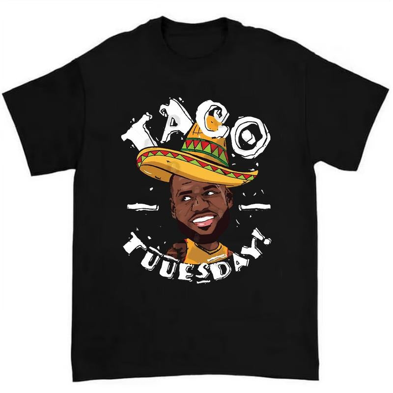 LeBron Taco Bell T-Shirt Funny and Quirky Design for Basketball and Fast Food Fans Hoodie, Sweatshirt | HypeCrazeTee.com