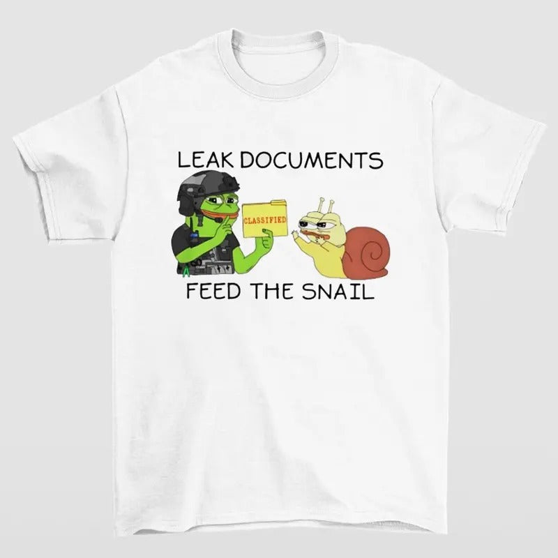 Leak Documents T-Shirt Featuring Bold and Controversial Meme Design for Fans of Humor Hoodie, Sweatshirt | HypeCrazeTee.com