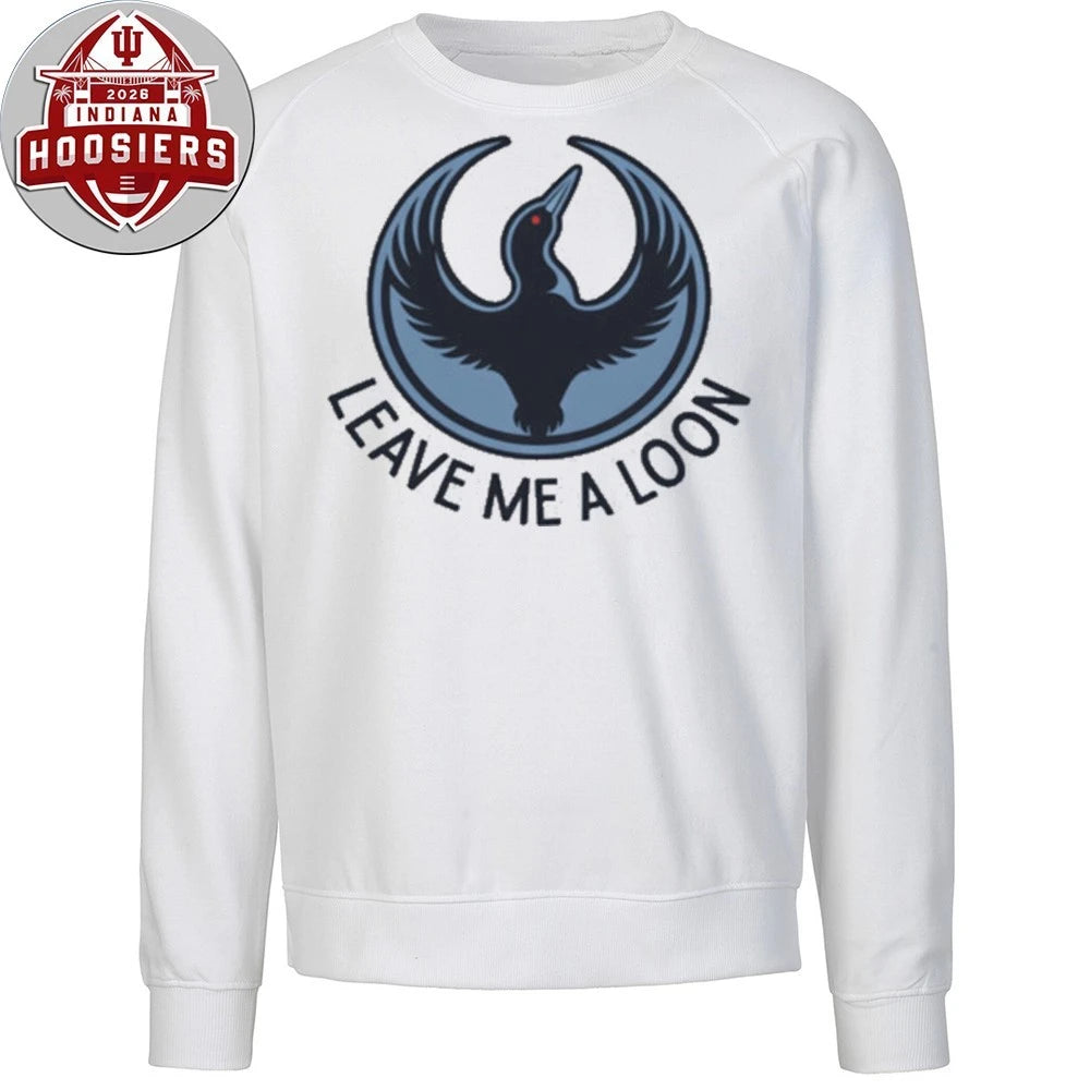 Leave Minnesota A Loon Leave Minnesota A Loon Anti ICE 2026 T-Shirt