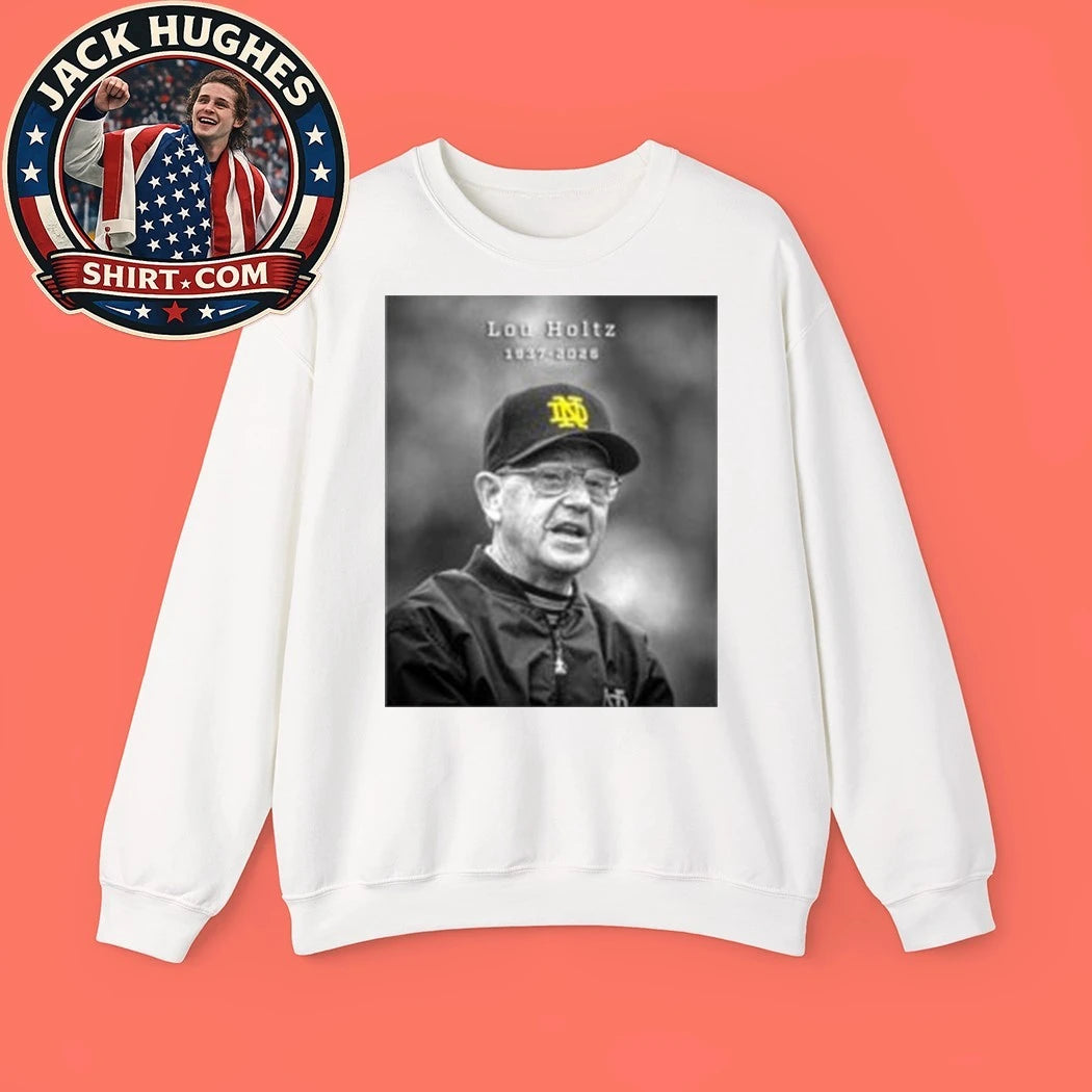 Legendary Notre Dame Coach Lou Holtz 1937-2026 Shirt