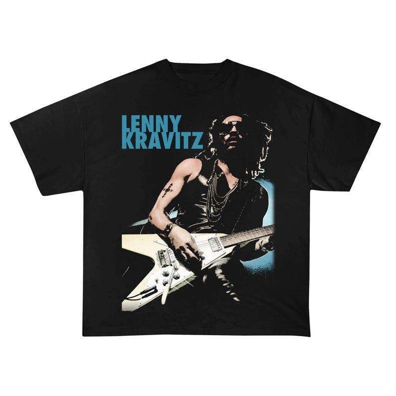 Lennyy 2025 Tee, Kravitz Tour Shirt, Fan Gift, Unisex T-Shirt Hoodie, Sweatshirt | HypeCrazeTee.com