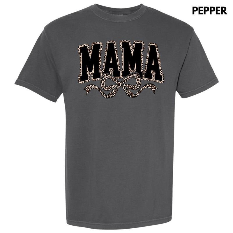 Leopard Mama Coquette Comfort Colors T-Shirts, Hoodie, Sweatshirt