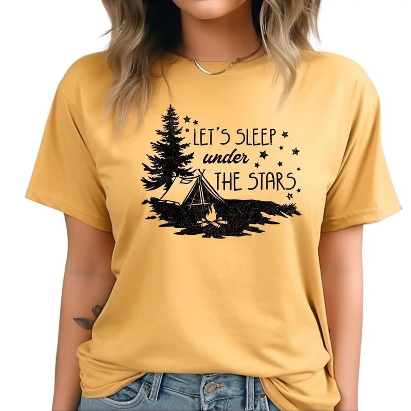 Let'S Sleep Under Stars Custom Colors Shirt Streetwear T-Shirts, Hoodie, Sweatshirt