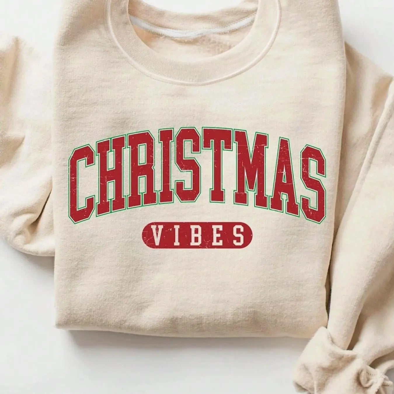 Women's Plain/Letter Print Round Neck Pullover, Casual Long Sleeve Crew Neck Sweatshirt for Fall & Winter, Women's...