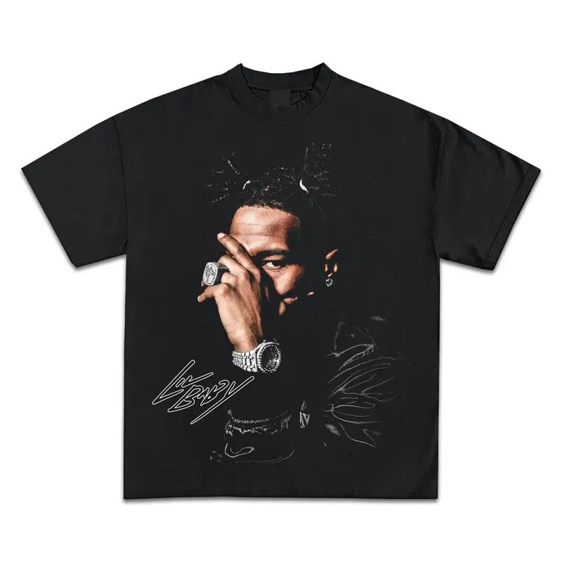 Lil Baby Jumbo Graphic Bootleg T-Shirt Short Sleeve Tee Streetwear Hoodie, Sweatshirt | HypeCrazeTee.com