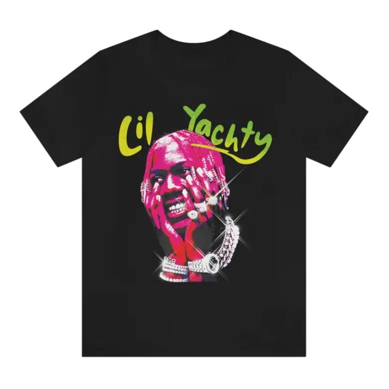 Lil Yachtyy T-shirt, Graphic Tee, Music Fan Tee Hoodie, Sweatshirt | HypeCrazeTee.com