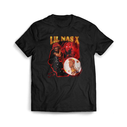 Lil Nas X Graphic Rapper Men's T-Shirt Tee