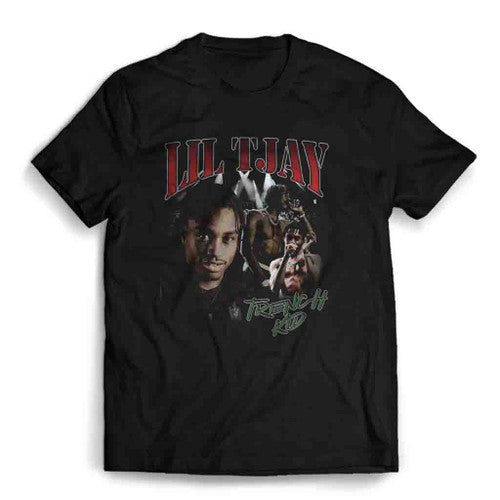 Lil Tjay 90S Vintage Trench Kid Mens T-Shirt