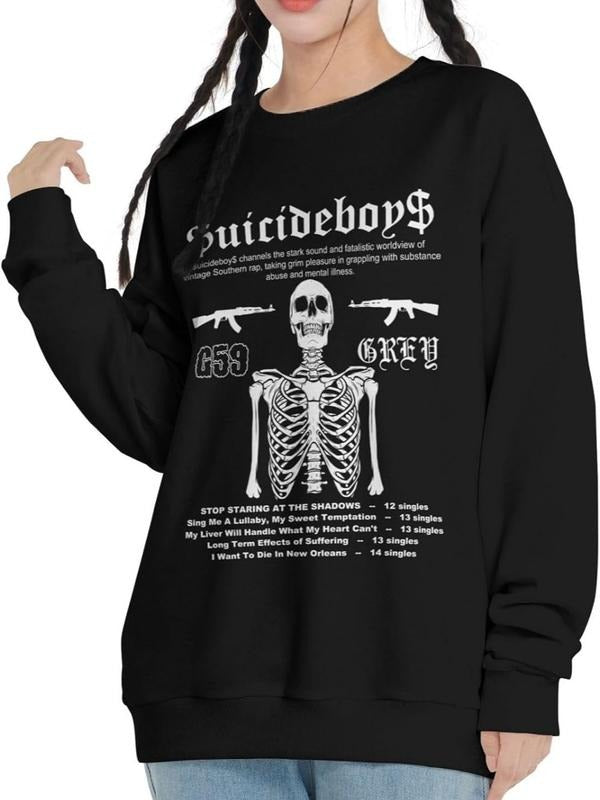 Limited $uicideboys Hip Hop Sweatshirt Men'S Hoodie Casual Crew Neck Sweatshirts Fashion Sweaters Top Unisex T-Shirts