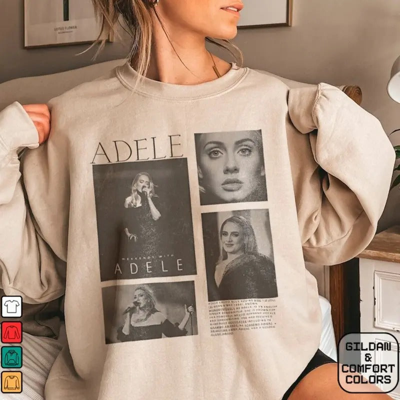 Limited Adele Sweatshirt, Gift for Men and Women, 2024 Adele sweatshirt Gifts for fan, Adele Lover gift Shirt, Adele Tour...