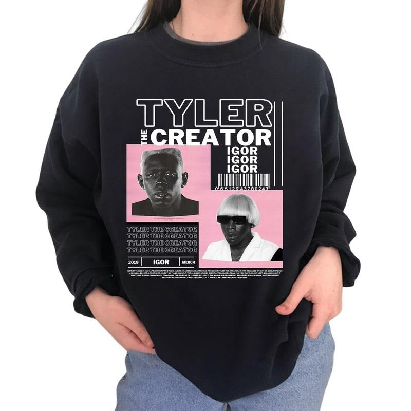 Limited TYLER THE CREATOR T Shirt,  90s Vintage TYLER THE CREATOR Bootleg Tee, unisex shirt Hoodie Sweater Sweatshirt