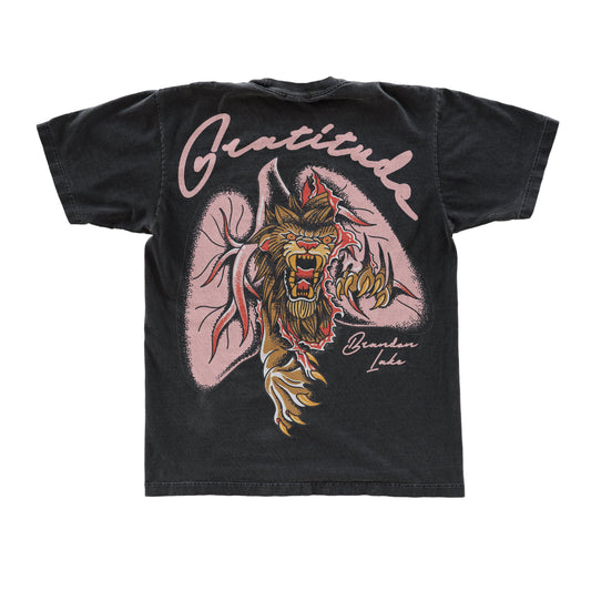 Gratitude Lion Tee Style001