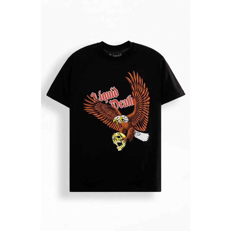 Liquid Death Men's Ride Or Die T-Shirt - Multicolor Hoodie, Sweatshirt | HypeCrazeTee.com