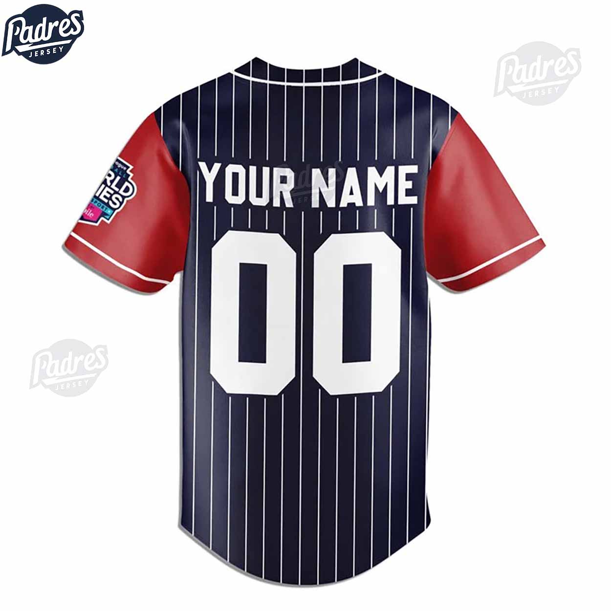 Little League Mid-Atlantic Team Baseball Jersey - Padres Jersey Oasis: Elevate Your Baseball Style Game