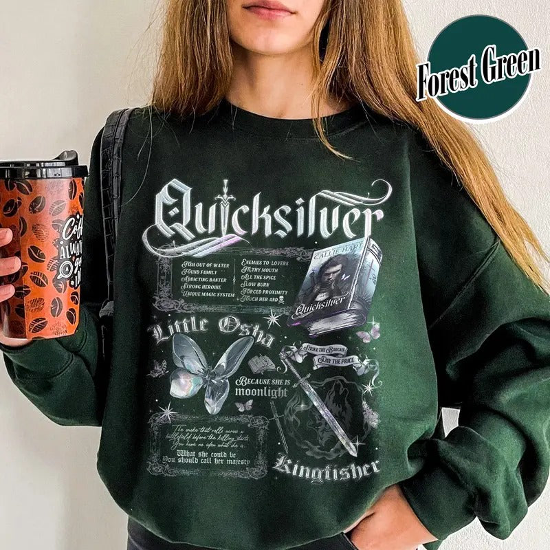 Little Osha Butterfly Sweatshirt,Saeris Fane Sweatshirt,Quicksilver Sweatshirt,Kingfisher Sweatshirt,Kingfisher...