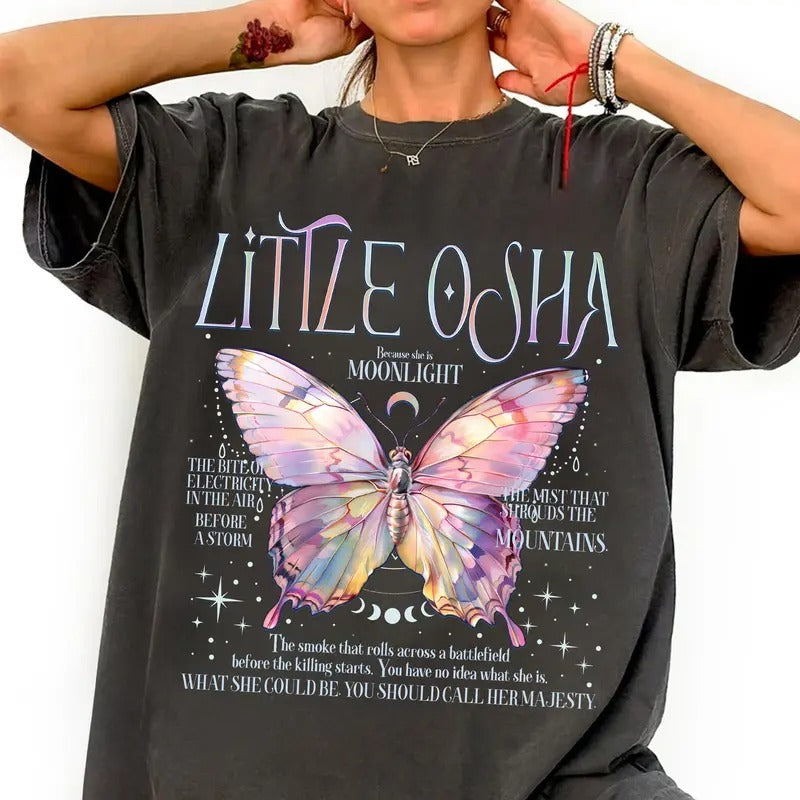Little Osha Butterfly shirt, Quicksilver Callie Hart shirt, Saeris Fane Kingfisher Inspired shirt, Quicksilver Fan Shirt...
