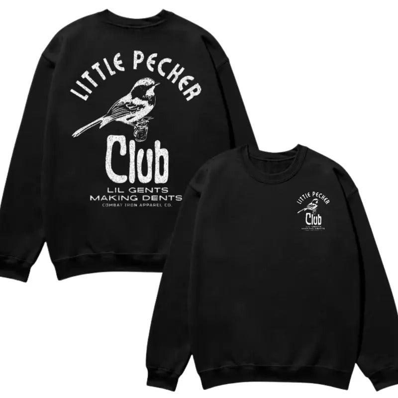 Little Pecker Club T-Shirt T-Shirt, Little Pecker Sweatshirt, Little Pecker Hoodie | HypeCrazeTee.com