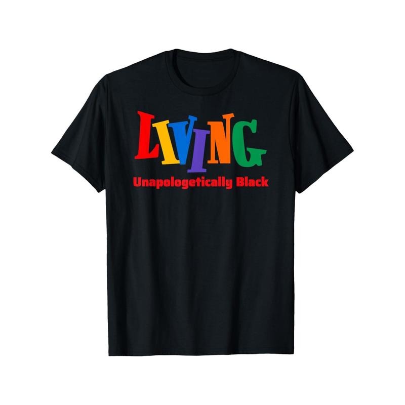 Living an apologetic black life wearing a "Interesting Black Culture, I'm Proud" T-shirt Made in USA Hoodie, Sweatshirt