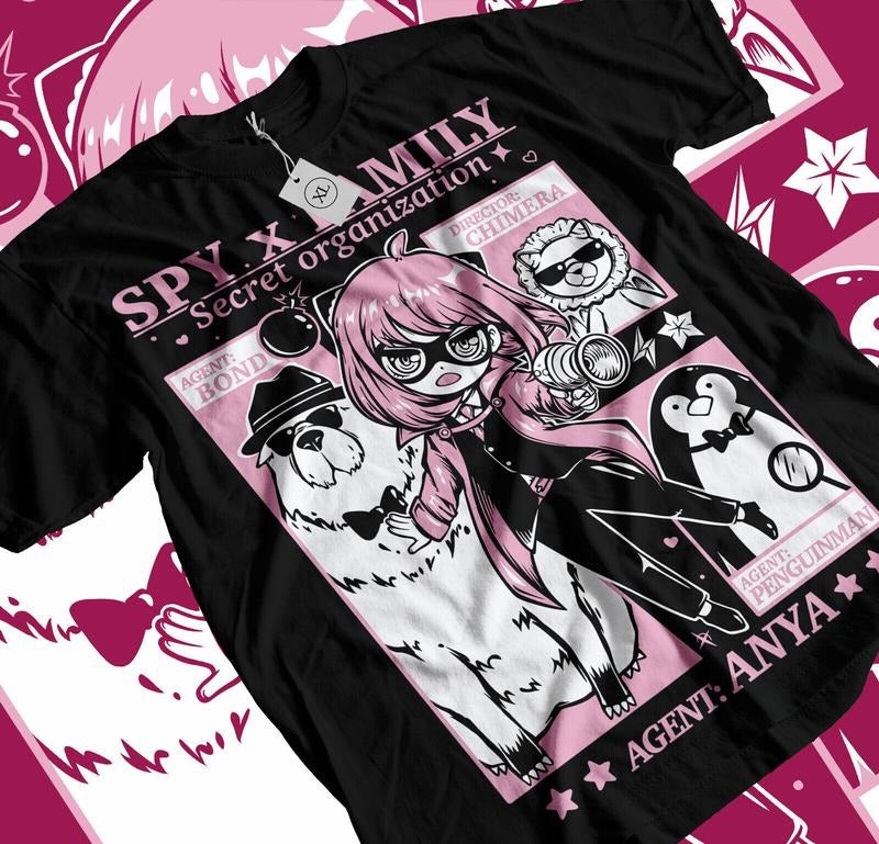 Loid Yor Anya Bon Forger SPY x FAMILY Unisex T-Shirt S-4XL Manga Anime Tshirt S-4XL Hoodie, Sweatshirt | HypeCrazeTee.com