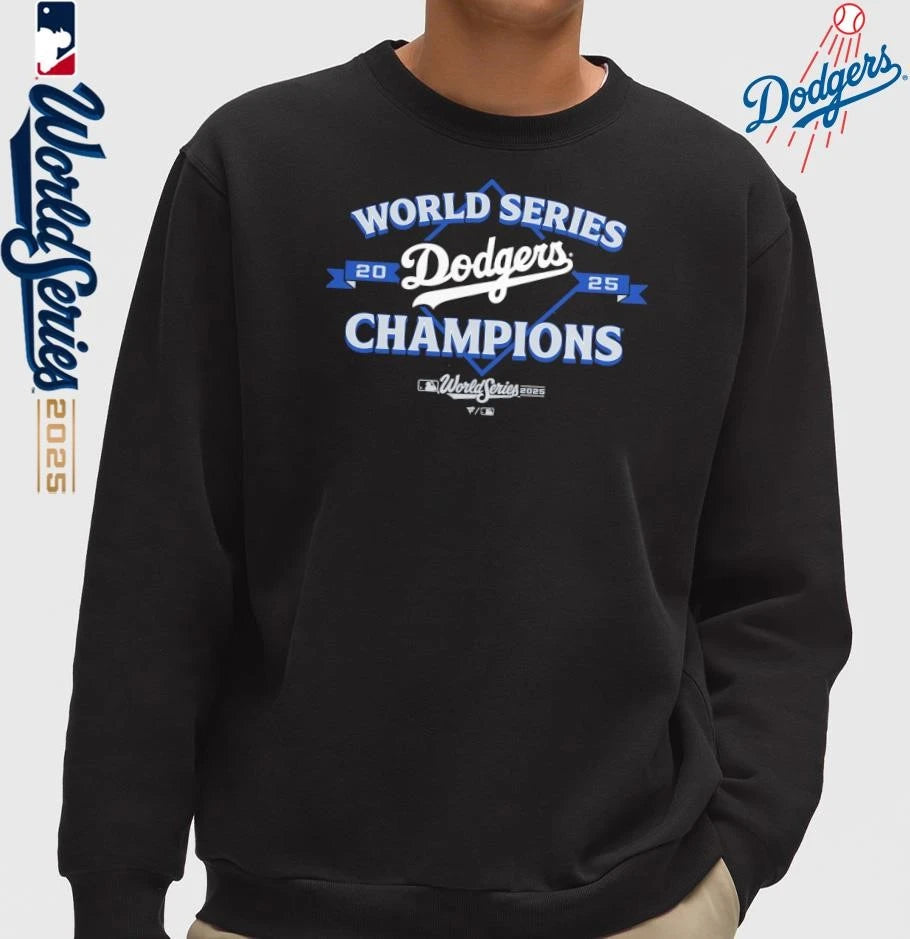 Los Angeles Dodgers 2025 World Series Champions Franchise T-Shirt