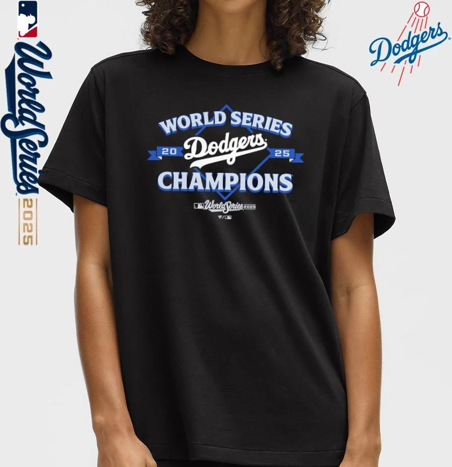 Los Angeles Dodgers 2025 World Series Champions Franchise T-Shirt