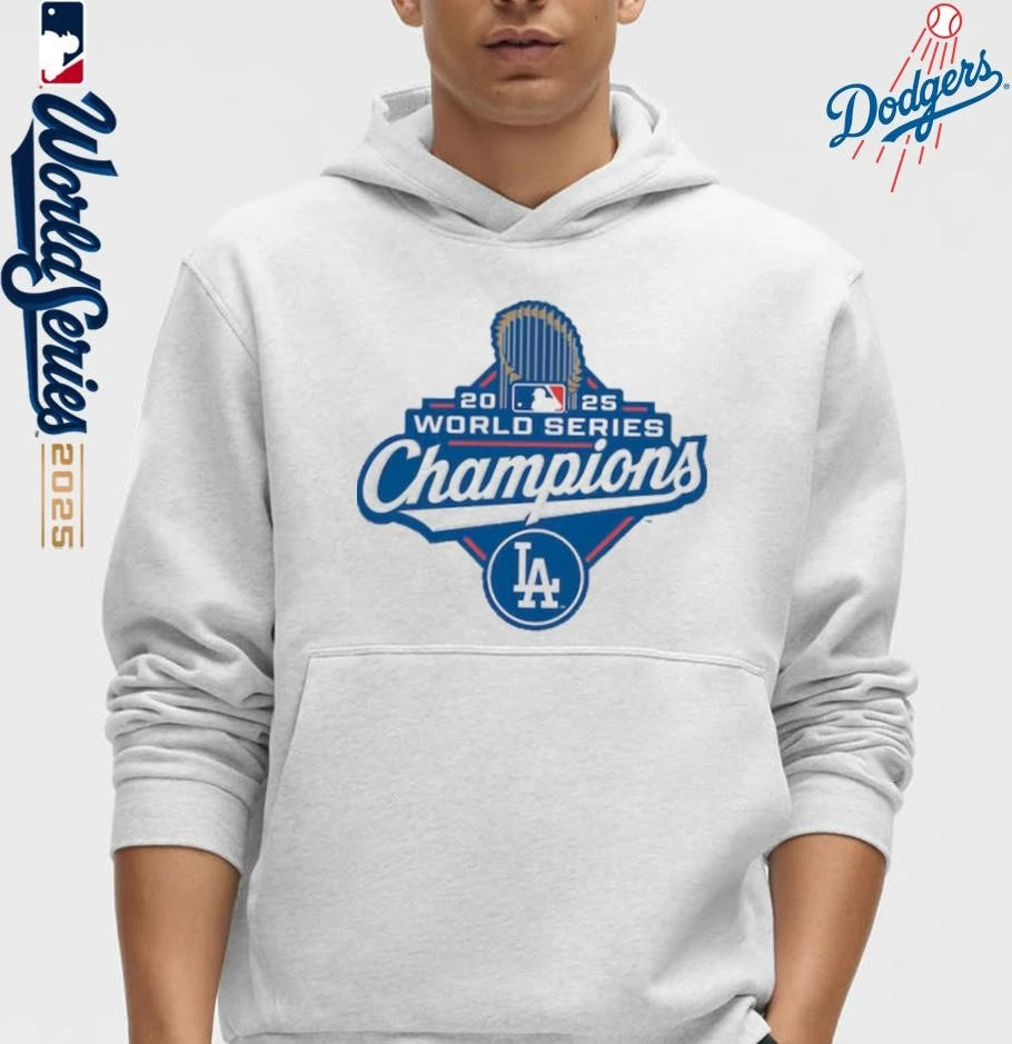 Los Angeles Dodgers Columbia 2025 World Series Champions Terminal T-Shirt