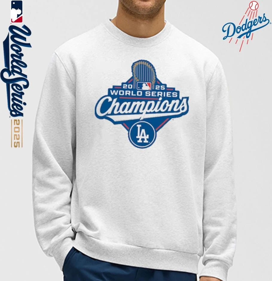 Los Angeles Dodgers Columbia 2025 World Series Champions Terminal T-Shirt