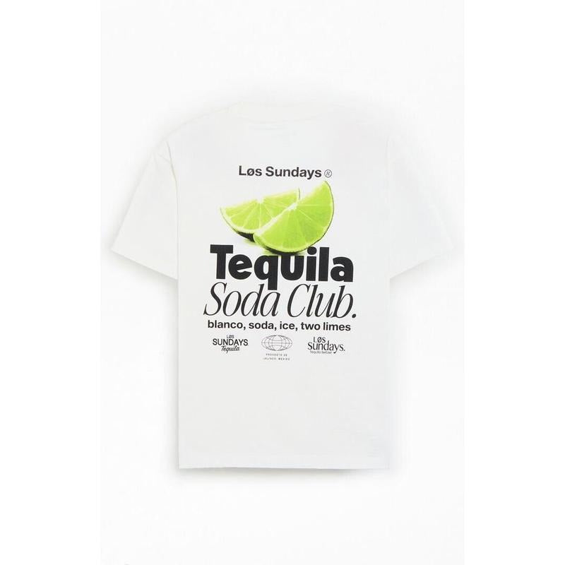 Los Sundays Men's The Tequila Soda Club T-Shirt - Multicolor Hoodie, Sweatshirt | HypeCrazeTee.com